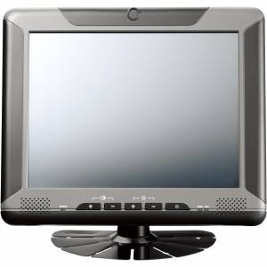 VMD-2003-BS Монитор 8&quot; SVGA с 4 проводным резистивным сенсорным экраном, 1000 нит, разъемы male DB9 (встроенные USB, видео, питание, DO), female DB9 (для подключения аналоговых камер), питание 24В DC, ultraONE