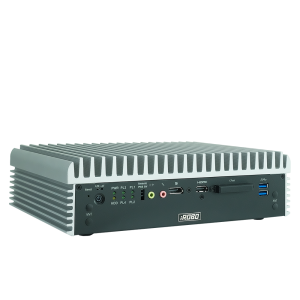 iROBO-6000-320-W Встраиваемый компьютер, Q170, Intel Core i3-6100T 3.2ГГц, 8Гб DDR4 3200 SO-DIMM (-40°..+85°C), 256Гб SSD 2.5&quot; TLC (-40°..+85°C), RAID 0/1, 2xHDMI, DP, 4xLAN, 4xCOM, 8xUSB, DIO, аудио, 2xMiniPCIe (mSATA), CFast, SIM-слот, адаптер AC/DC