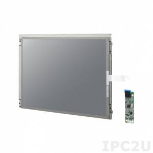 IDK-1112R-45SVA1E 12.1&quot; LCD 800 x 600 Open Frame дисплей LED, 450нит, резистивный сенсорный экран (USB), LVDS